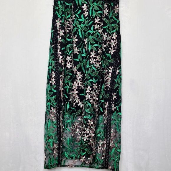 Sam Edelman Floral Embroidered Lace Dress Size 10 - Picture 12 of 14